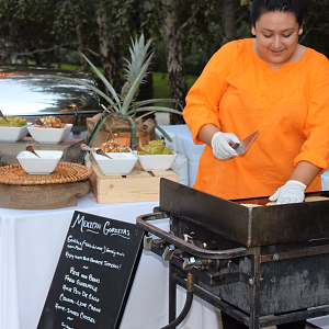 Chef Cooking Gorditas