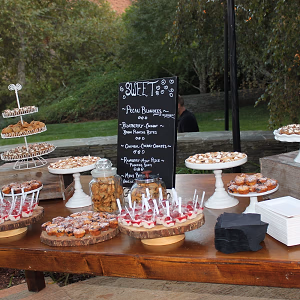 Outdoor Dessert Station