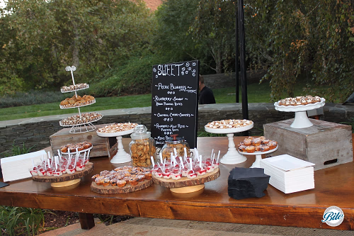 Outdoor Dessert Station