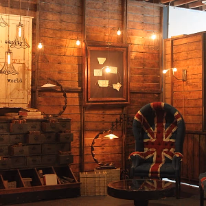 Voila Gallery British Flag Chair Lounge