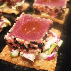 Sesame-Crusted Seared Ahi Tuna