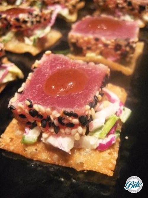 Sesame-Crusted Seared Ahi Tuna