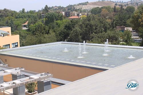 Thousand Oaks Civic Arts Plaza Founder's Room Patio View Fountain