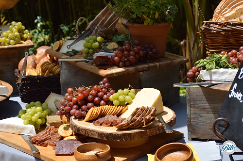 Graduation/Birthday Party International Cheese and Charcuterie Display Closeup 3