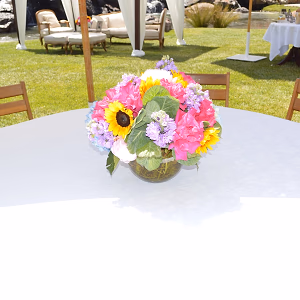 Four Seasons Bridal Shower Brunch Centerpieces