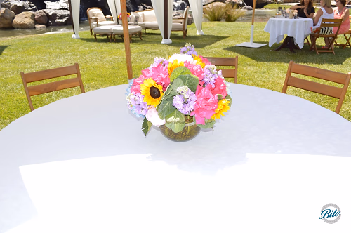 Four Seasons Bridal Shower Brunch Centerpieces