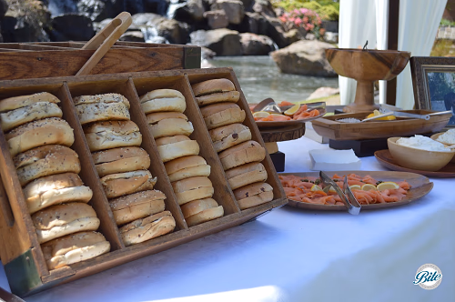 Bagel Bar with Smoked Salmon