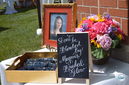 Four Seasons Bridal Shower Brunch Sunglass Favors
