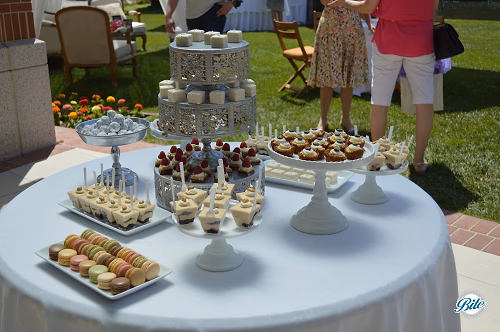 Four Seasons Bridal Shower Brunch Dessert Station