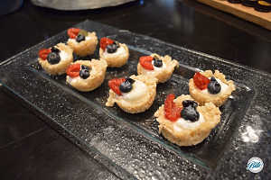 Crispy Cereal Cups with Berries