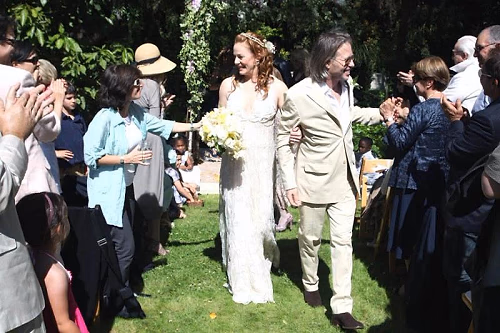 Green Wedding in Bel Air Recessional