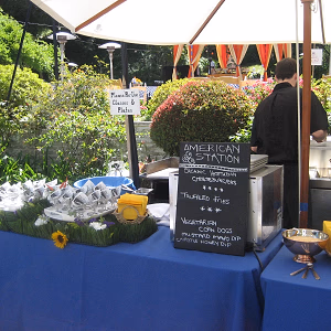 American Action Station @ Backyard Wedding