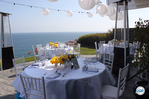 Malibu Backyard Wedding Reception - Table Closeup