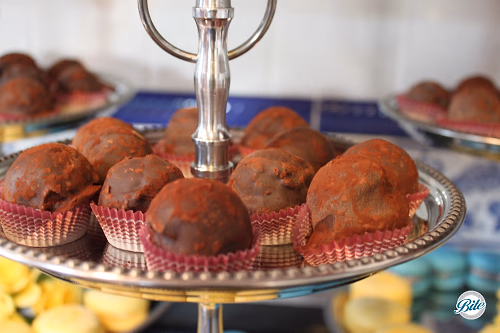 Brownie Truffles Closeup