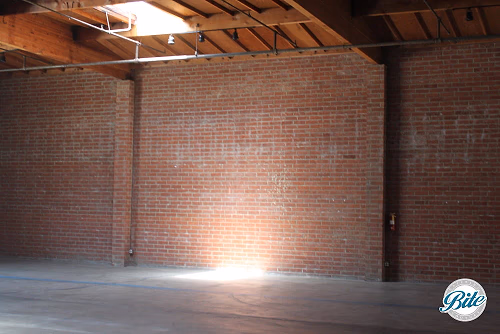 BookBindery Brick Building Entrance Brick Wall Closeup