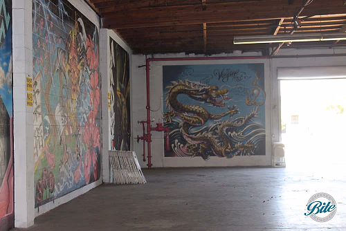 Mad Ave Graffiti Wall Entrance Gate
